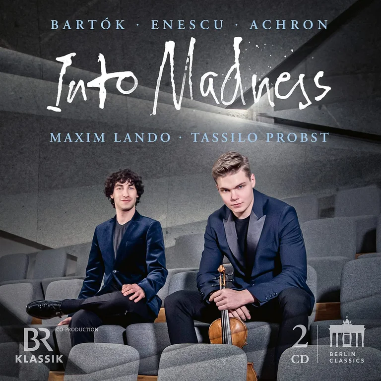 Tassilo Probst, Maxim Lando | Bartók, Enescu, Achron (2022)