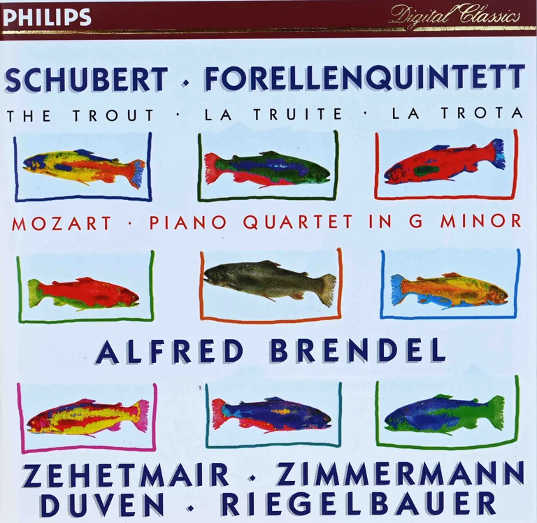 Brendel, Zehetmair, Zimmermann, Duven, Riegelbauer | Schubert: Forellenquintett (1995)
